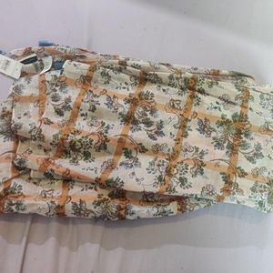 Ann Taylor Floral Patterned Scarf